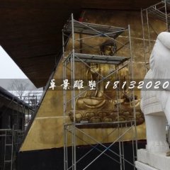 石雕大象雕塑，漢白玉大象雕塑