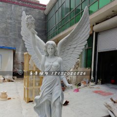 石頭女神雕塑，石雕女生雕塑