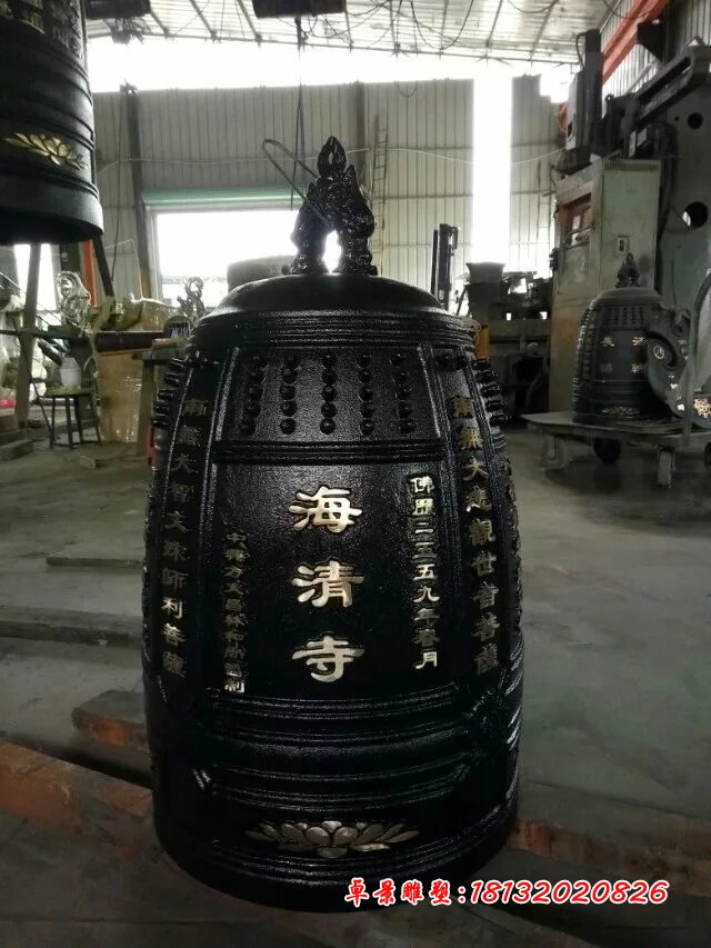 寺廟銅鐘，海清寺定制銅鐘