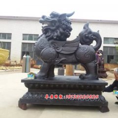 銅麒麟，銅雕麒麟，鑄銅麒麟雕塑