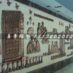 學(xué)校銅浮雕，學(xué)校浮雕墻