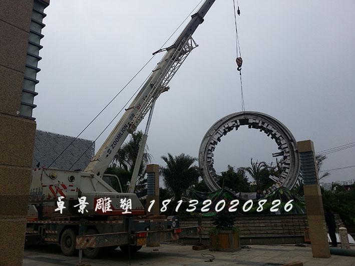 不銹鋼抽象城市雕塑，不銹鋼抽象雕塑