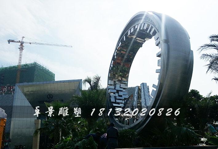 不銹鋼抽象城市雕塑，不銹鋼抽象雕塑