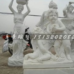 西方人物石雕，人物石雕