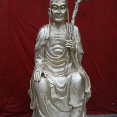十八羅漢銅雕，鑄銅十八羅漢雕塑