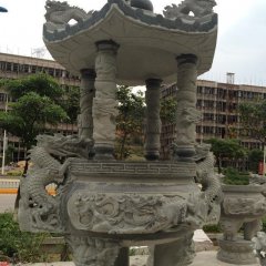 石香爐，仿古石香爐