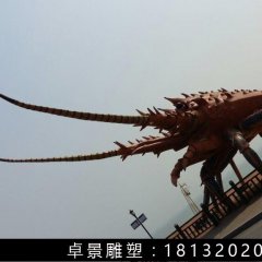 玻璃鋼龍蝦雕塑，仿真龍蝦雕塑