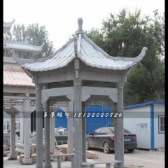 石涼亭，公園石涼亭