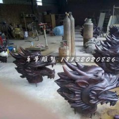 十二生肖獸首銅雕，十二生肖銅雕