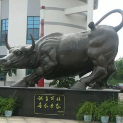 銅雕牛，孺子牛銅雕