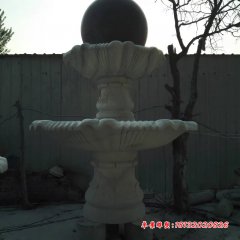 風(fēng)水球石雕，兩層風(fēng)水球雕塑