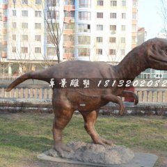 玻璃鋼恐龍雕塑，玻璃鋼公園動(dòng)物雕塑