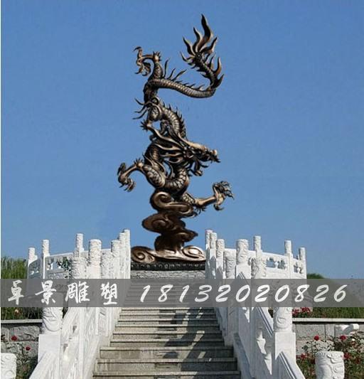 銅雕龍，鑄銅龍銅雕