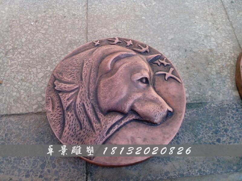 十二生肖銅浮雕，銅十二生肖浮雕 (3)