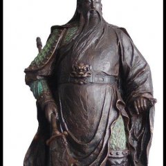 關(guān)公銅雕，關(guān)帝銅雕，關(guān)帝圣像銅雕