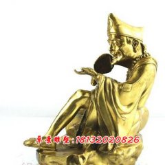 道濟(jì)和尚銅雕，濟(jì)公銅雕