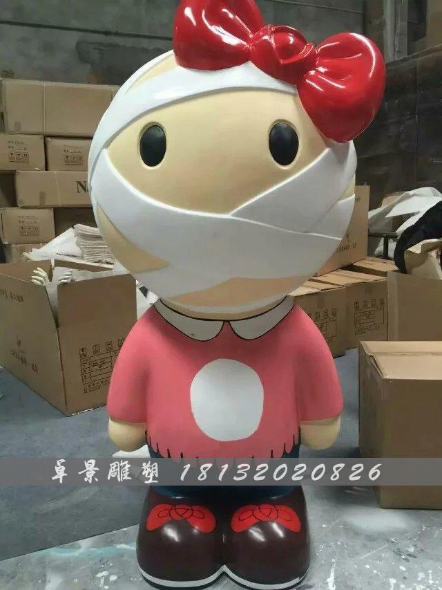 玻璃鋼卡通雕塑，玻璃鋼動物雕塑 (2)