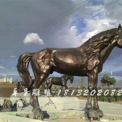 銅馬雕塑，銅駿馬雕塑