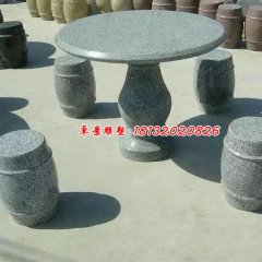 大理石桌子雕塑，大理石桌凳雕塑
