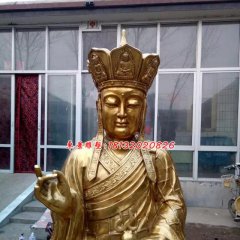 地藏王菩薩銅雕，鑄銅地藏王菩薩雕塑