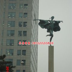 銅雕人物雕塑，廣場(chǎng)女神銅雕