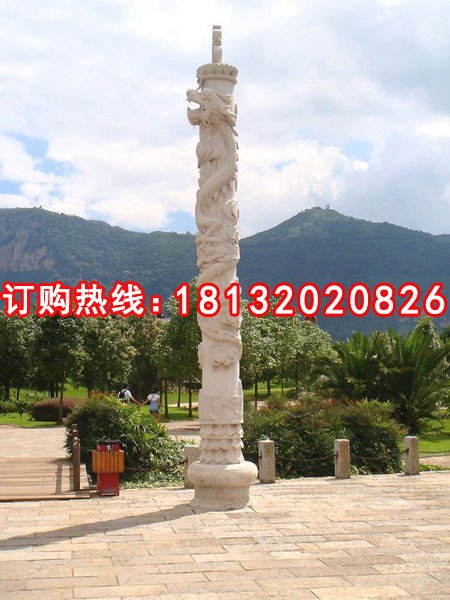 龍柱，盤龍柱，廣場龍柱石雕