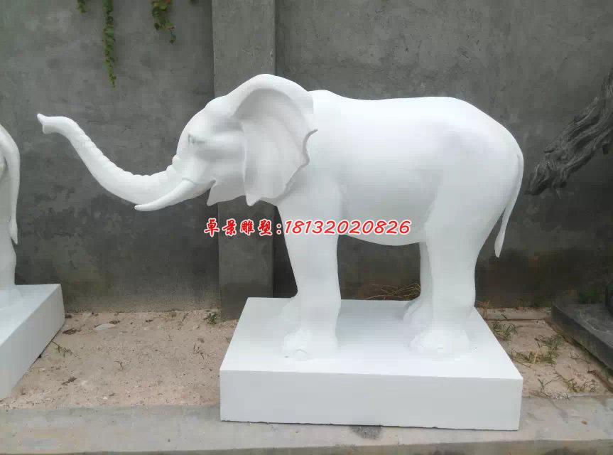 漢白玉大象，石雕大象 (3)