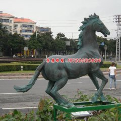 銅馬雕塑，駿馬銅雕，動物銅雕