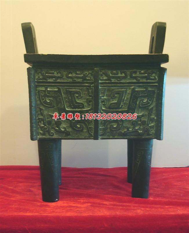 青銅鼎，鑄銅鼎，仿古銅鼎