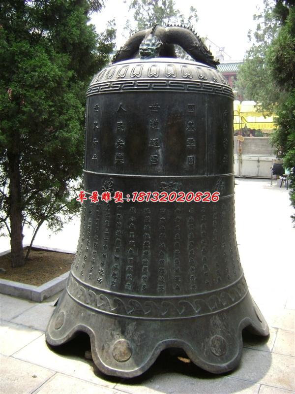 銅鐘雕塑，鑄銅鐘，仿古銅鐘