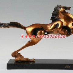 奔馬銅雕，鑄銅馬雕塑