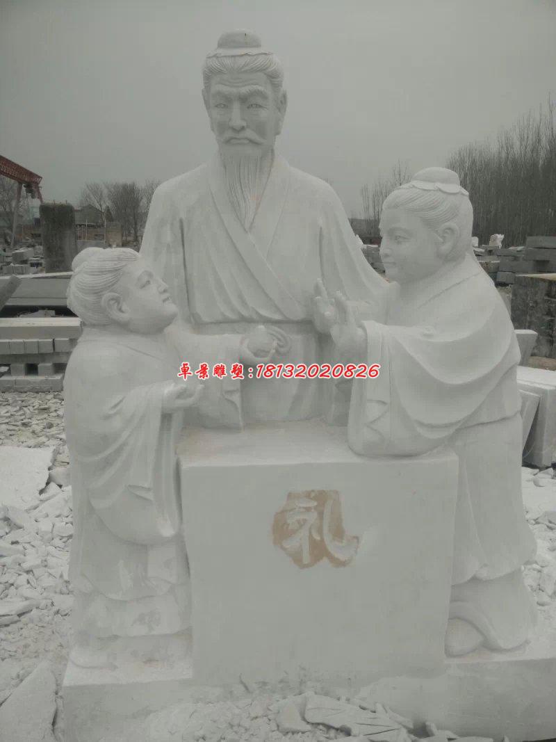 禮樂(lè)射御書(shū)數(shù)石雕，古代六藝石雕 (5)