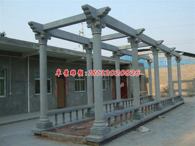 大理石長廊，公園走廊石雕 (3)