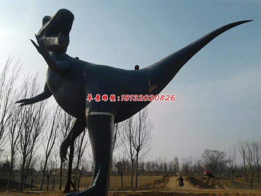玻璃鋼恐龍雕塑，公園動(dòng)物雕塑 (1)