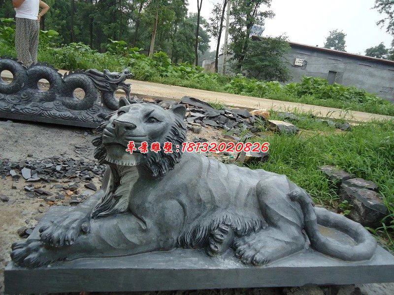 玻璃鋼老虎雕塑，玻璃鋼動(dòng)物雕塑 (1)