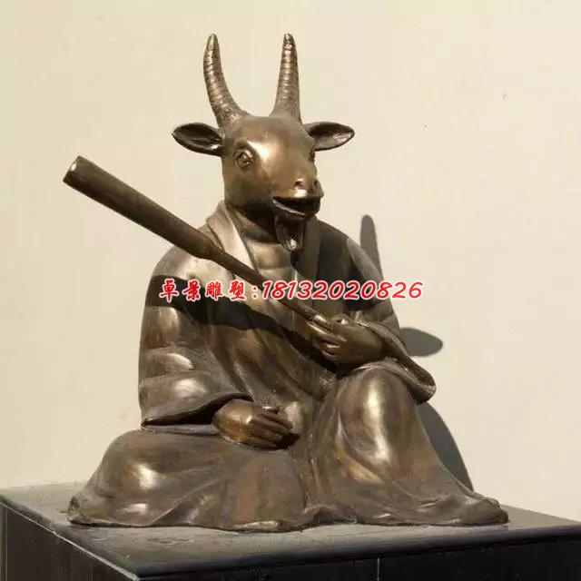 十二生肖銅雕，鑄銅十二生肖銅雕 (7)