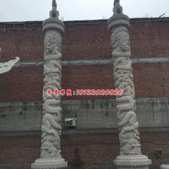 龍柱石雕，華表石雕，廣場柱子雕塑