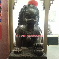 北京獅銅雕，鑄銅獅子雕塑