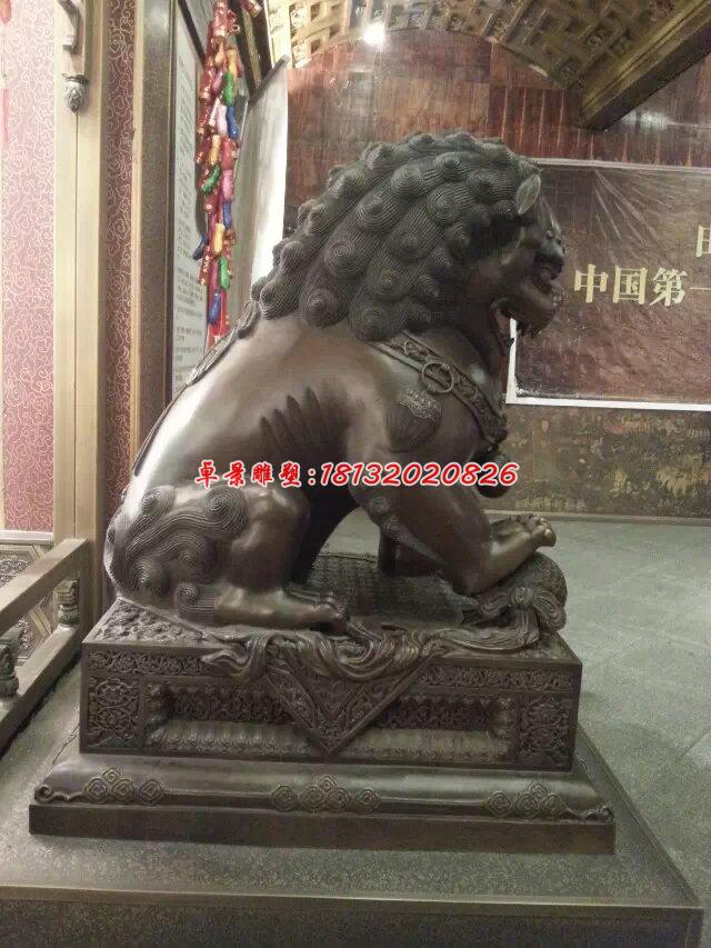 北京獅銅雕，鑄銅獅子雕塑 (3)