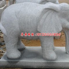 大象石雕，公園動物石雕