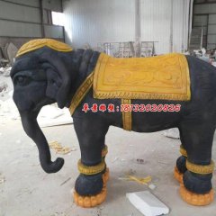 玻璃鋼大象雕塑，玻璃鋼動(dòng)物雕塑