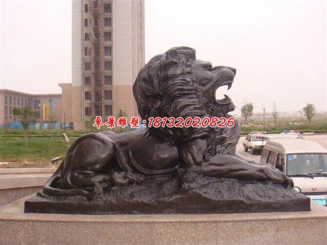 銅獅子，西洋獅子銅雕