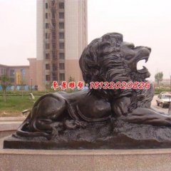 銅獅子，西洋獅子銅雕
