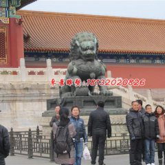 北京獅銅雕，青銅獅子雕塑
