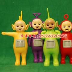 玻璃鋼天線寶寶雕塑，玻璃鋼卡通人物雕塑