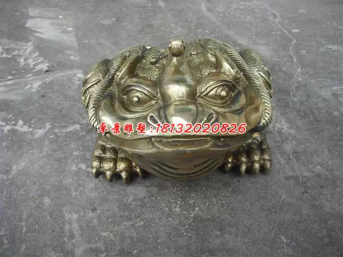 金蟾銅雕，招財(cái)金蟾銅雕 (1)