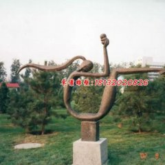 母子銅雕，公園景觀銅雕
