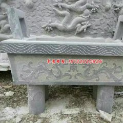石雕鼎，四腳鼎，香爐石雕