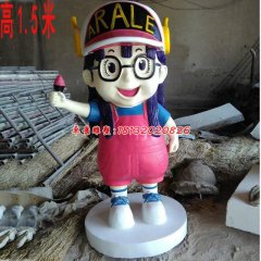 玻璃鋼阿拉蕾雕塑，玻璃鋼卡通人物雕塑