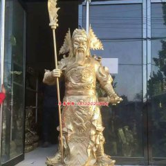 武財(cái)神銅雕，關(guān)二爺銅雕
